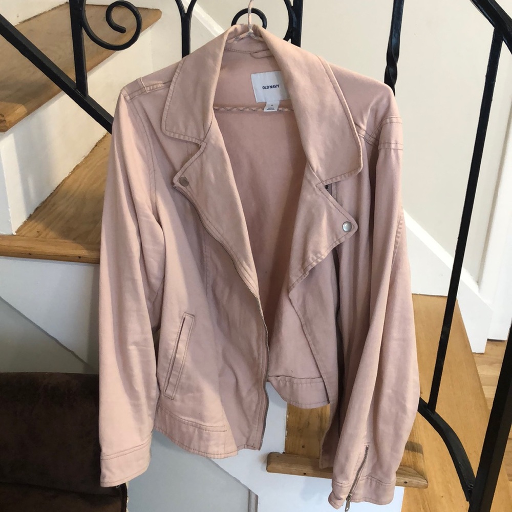 Lightweight pink jacket